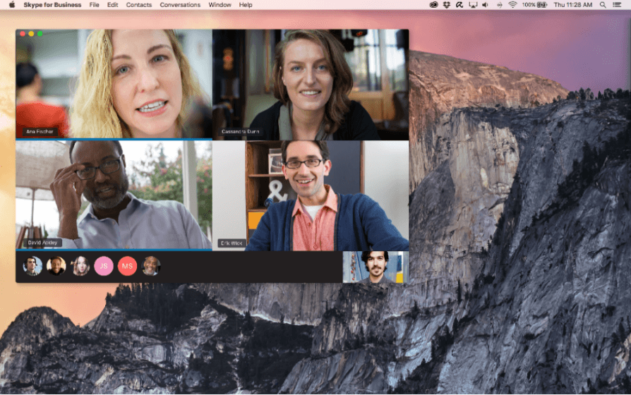 skype for business mac known issues